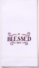 Cotton Hand Towel Blessed