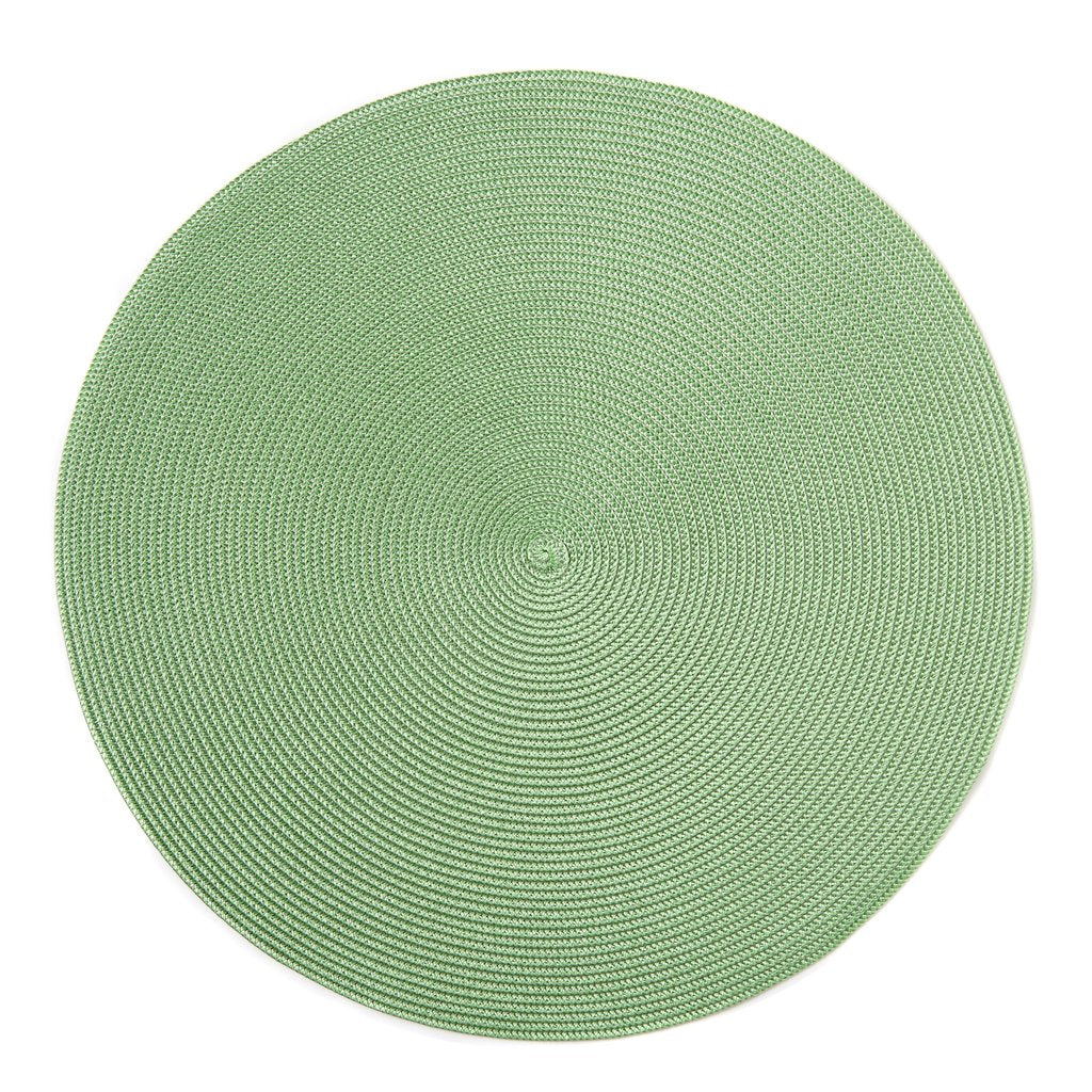 Looped Edge Placemat Moss/Mint