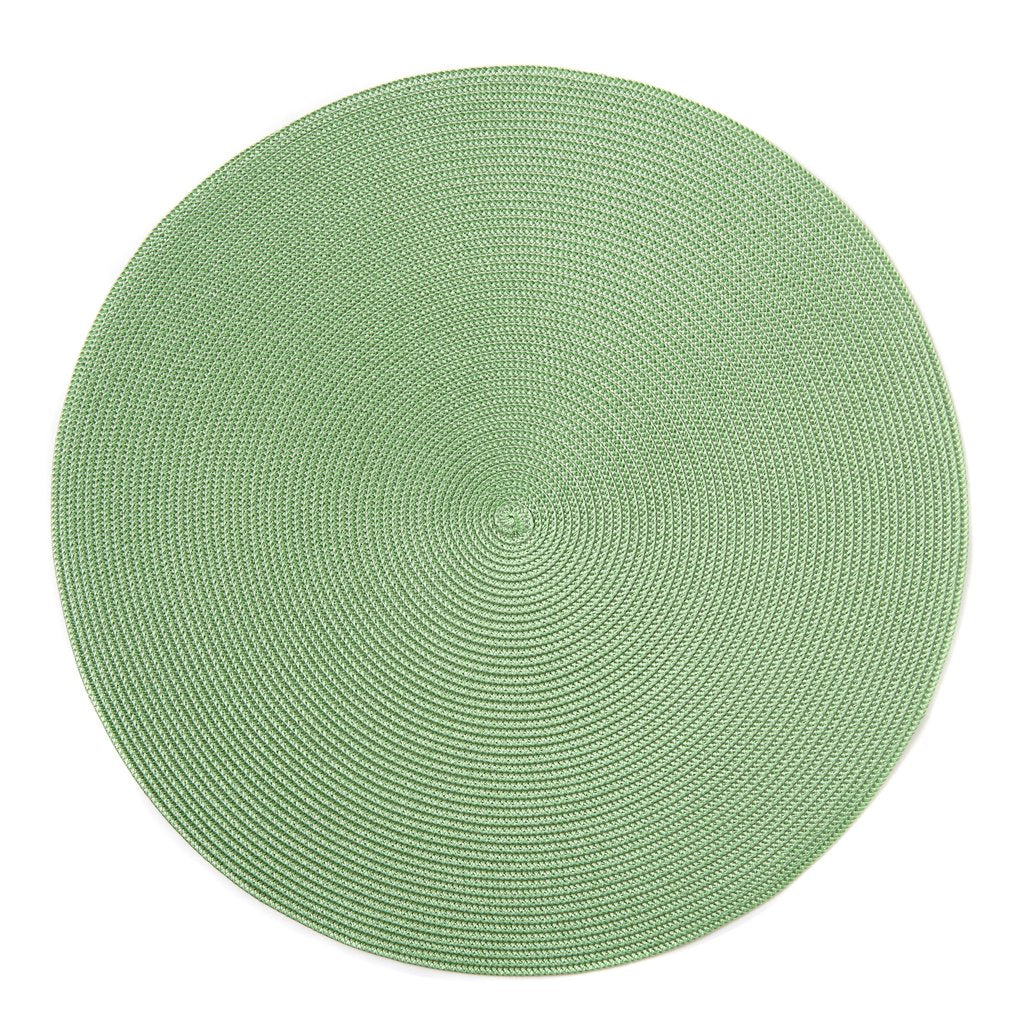 Looped Edge Placemat Moss/Mint