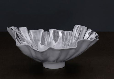 Thanni Bloom Medium Bowl- White