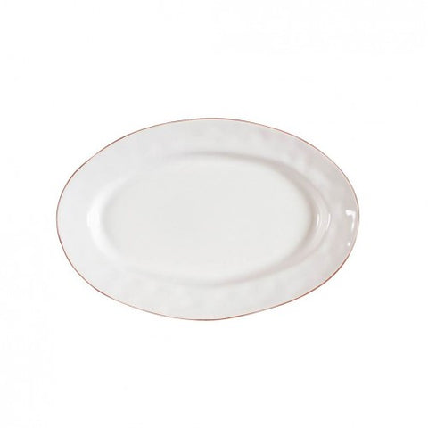 Cantaria Sm Oval Platter White
