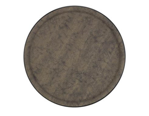 Large Round Tray Brown (Platex)