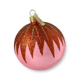 Icicles- Soft Pink & Butterscotch Ornament
