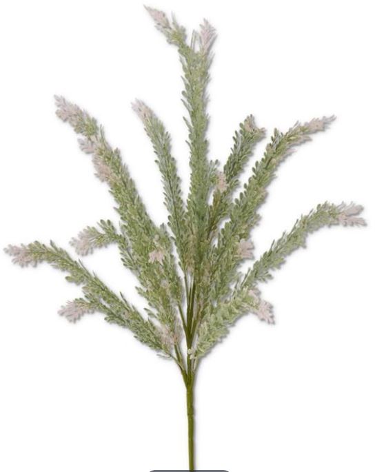 Real Touch Green w/Pink Foliage Bush-23in