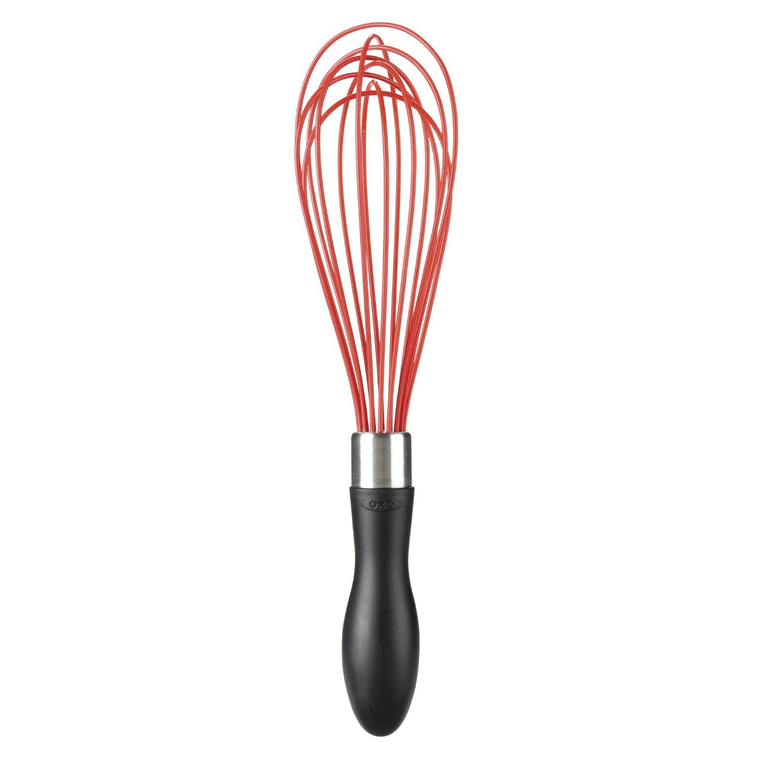 11" Silicone Balloon Whisk-Red