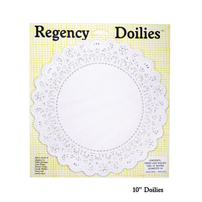 Round Paper Doilies 10"