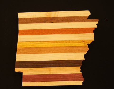 Arkansas Stripe Cutting Board XLarge