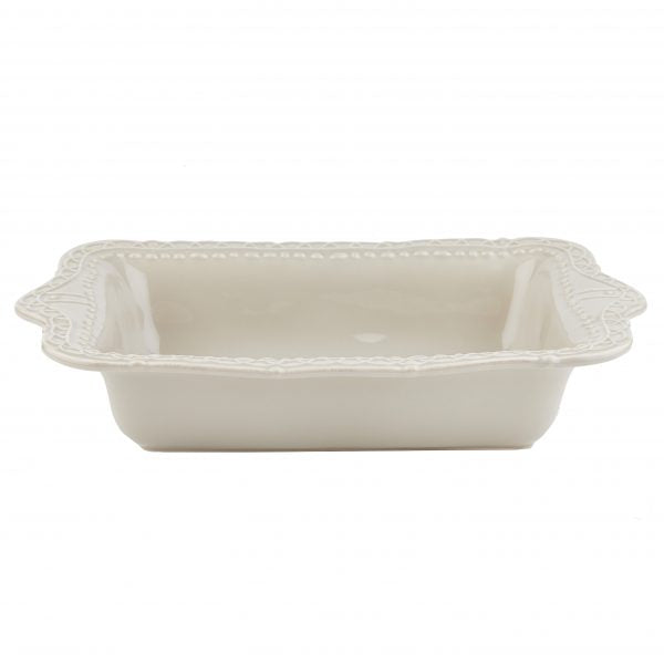 Historia Rectangular Baker Medium Greystone