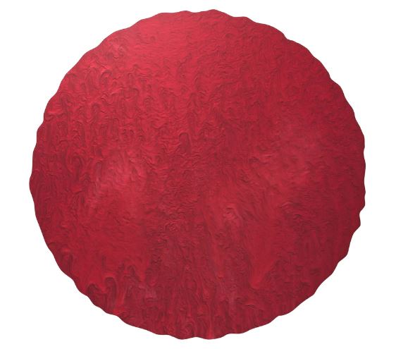 Lustre Placemat Red