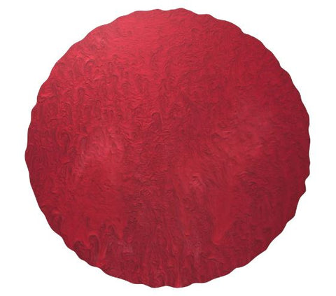 Lustre Placemat Red