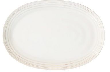Bilbao Platter 17 in - Whitewash