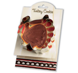 Turkey Cookie Cutter Carded