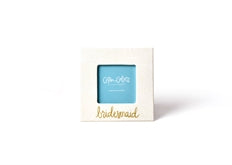 Ecru Floral Bridesmaid Square Frame