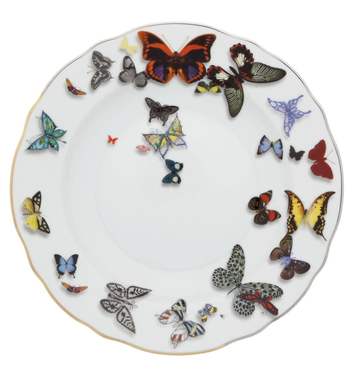 Butterfly Soup Plate