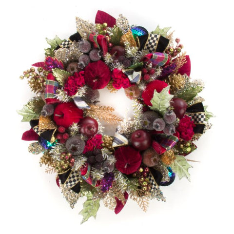 Holiday Frost Wreath LG