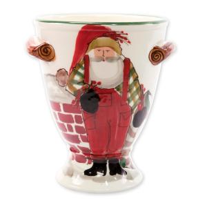OSN Footed Urn w/Chimney & Stockings