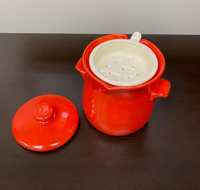 Grease Jar Red