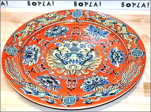 Bopla Maxi Plate Asia Long Red