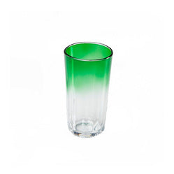 QBar Green Ombre 23oz Hiball Glass