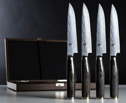 Premier Grey 4 Piece Steak Knife Set