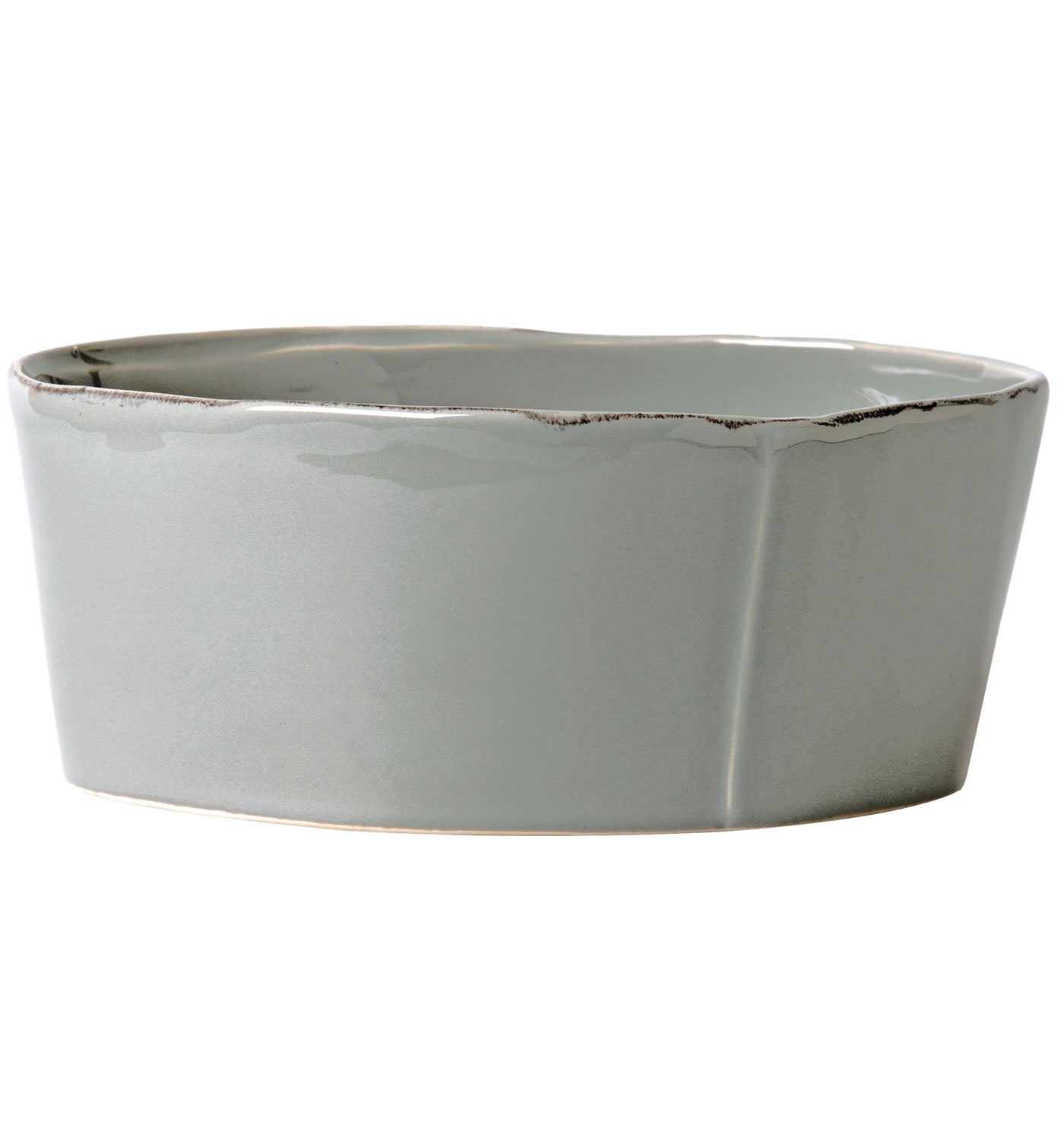 Lastra Gray Serving Bowl Large