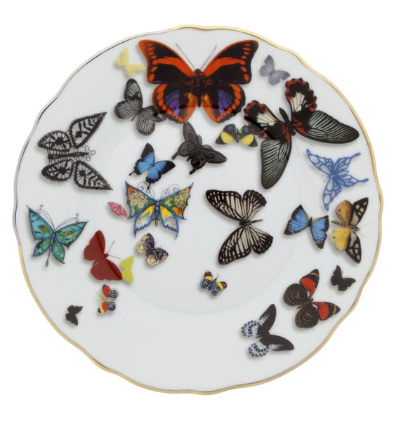 Butterfly Bread & Butter Plate