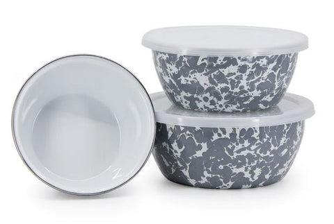 Grey Swirl Nesting Bowl Set of 3