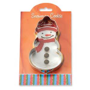Snowman Cookie Cutter Carded