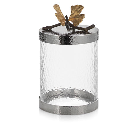 Butterfly Ginkgo Canister -Small
