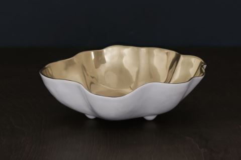 Thanni Soho Onyx Medium Bowl- White