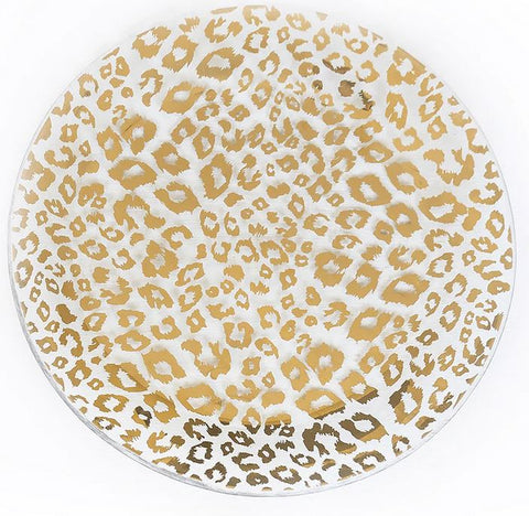 Cheetah Round Plate