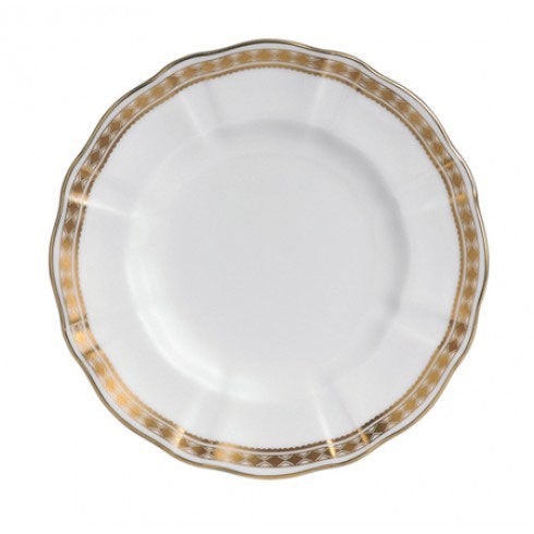 Carlton  Bread and Butter Plate Gold