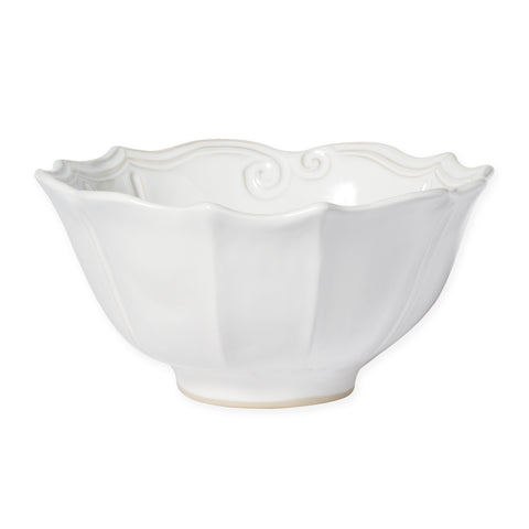 Incanto Stone White Baroque MD Serve Bowl