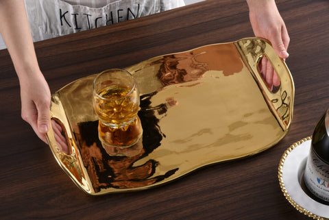 Moonlight Tray with Double Handles