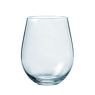 Radiance Stemless Wine Glass Blue Set of 4