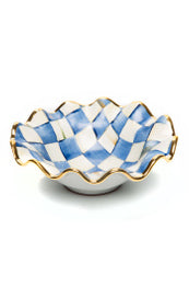 Royal Check Fluted Breakfast Bowl