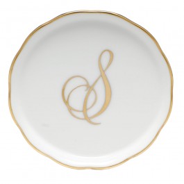 Coaster With Monogram "S"