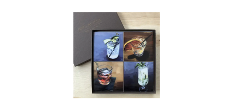 Cocktails Coaster Set