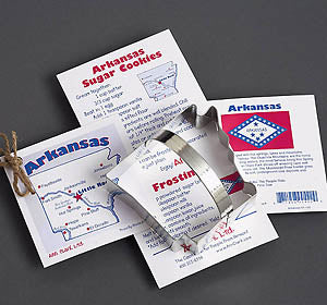 Arkansas Cookie Cutter Carded