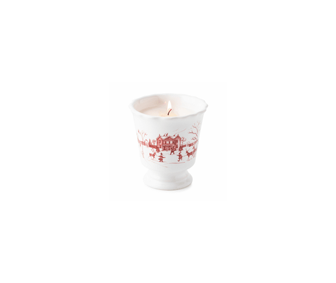 Country Estate Winter Frolic Ruby Scented Candle