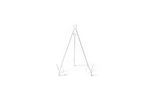 Flare Plate Stand Large White