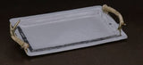 Western Antler Emerson Long Rectangular Tray with Gold Handles