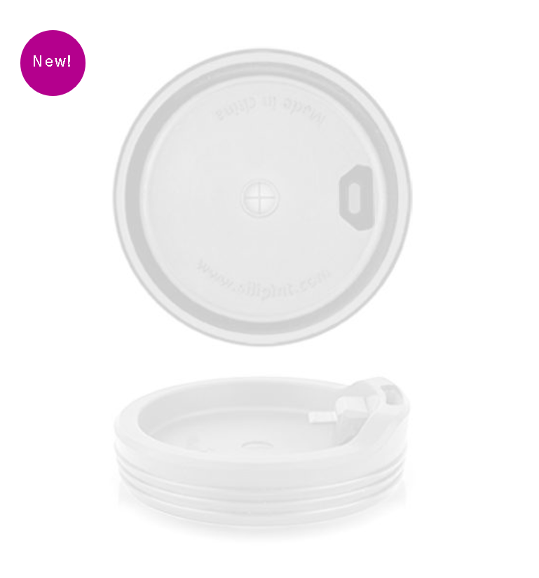 Silicone Lid Frosted White 16/22 oz