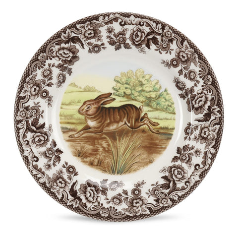 Woodland Salad Plate -Rabbit