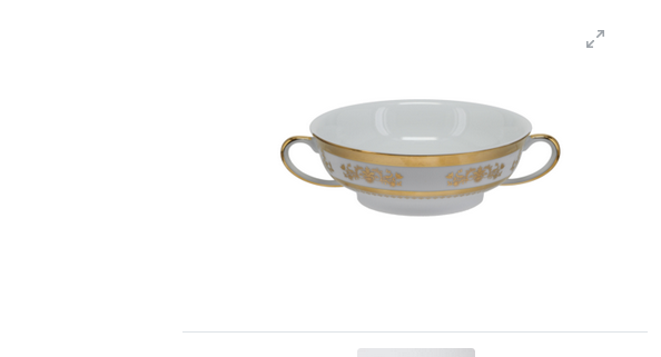 Orsay White Cream Soup Cup