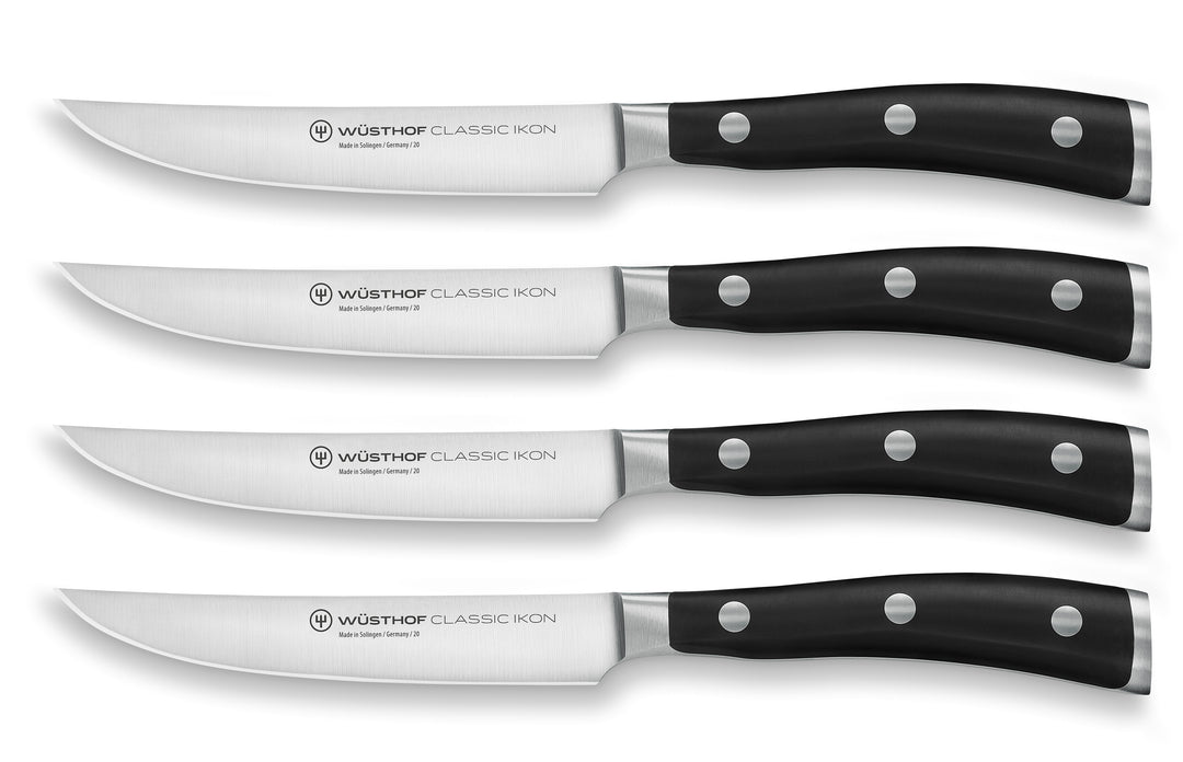 Classic Ikon Steak Knife Set 4 Piece