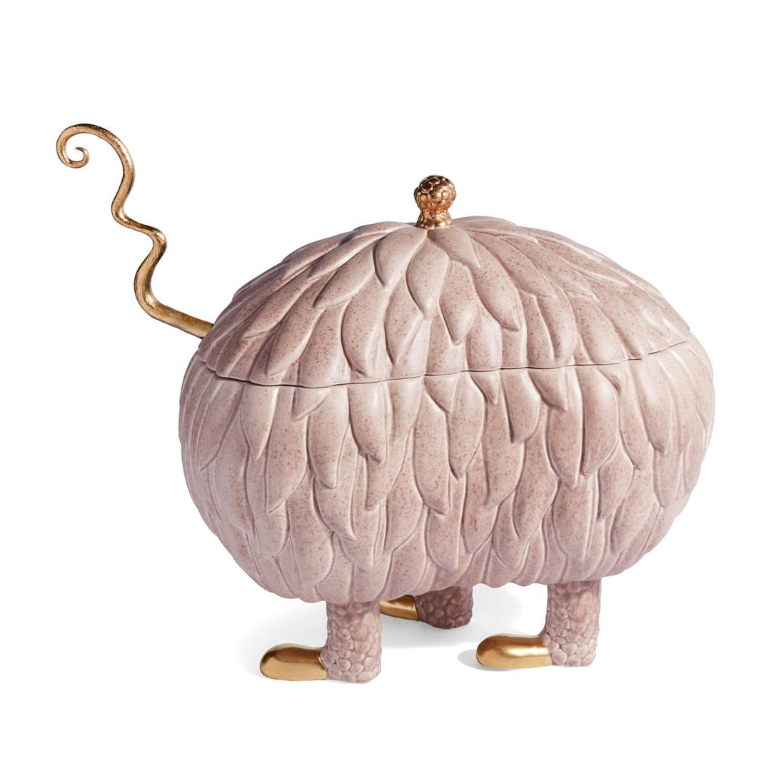 Haas Lukas Monster Soup Tureen Pink