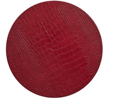 Croco Placemat Red