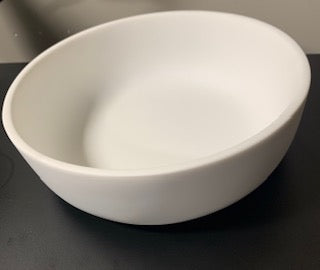 Round Bowl Small Solid White