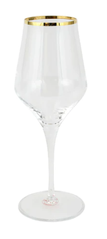 Contessa Gold Water Glass
